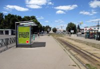 `Ситилайт №202191 в городе Харьков (Харьковская область), размещение наружной рекламы, IDMedia-аренда по самым низким ценам!`