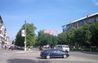 Розтяжка №213456 в місті Шостка (Сумська область), розміщення зовнішнішньої реклами, IDMedia-оренда найнижчі ціни!
