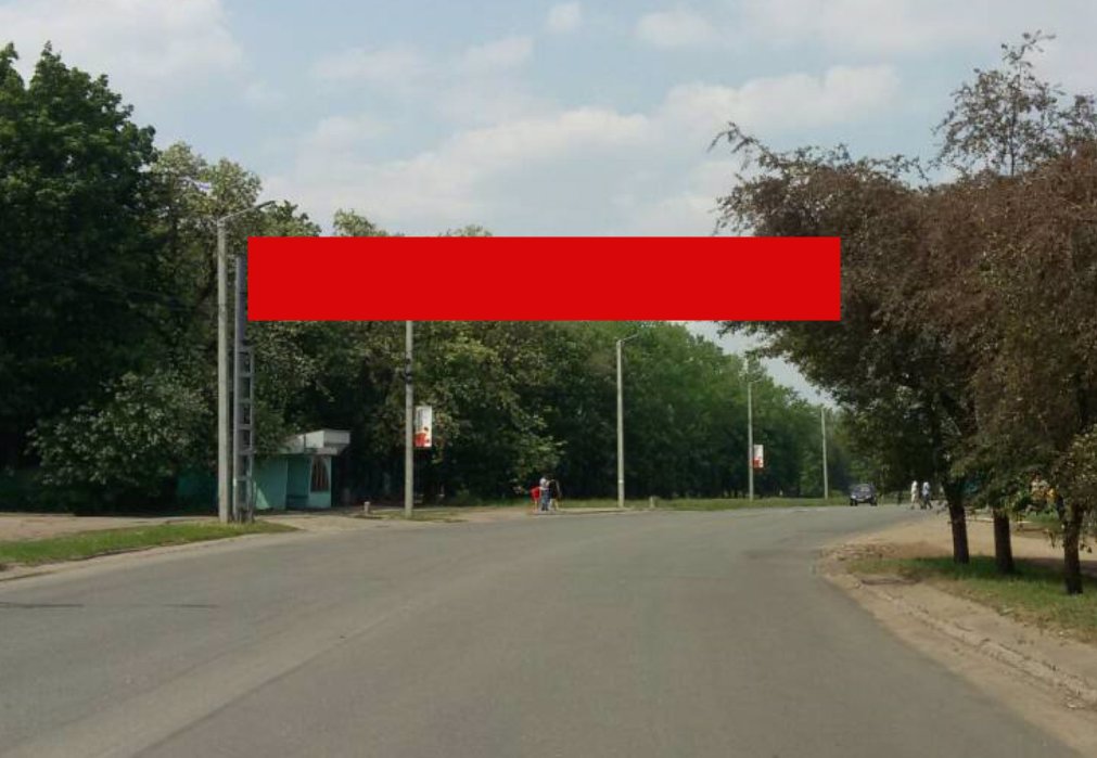 Розтяжка формат 9910 х 1207 №218659 в городе Костянтинівка (Донецька область) Розтяжка №218659 в місті Костянтинівка (Донецька область), розміщення зовнішнішньої реклами, IDMedia-оренда найнижчі ціни!