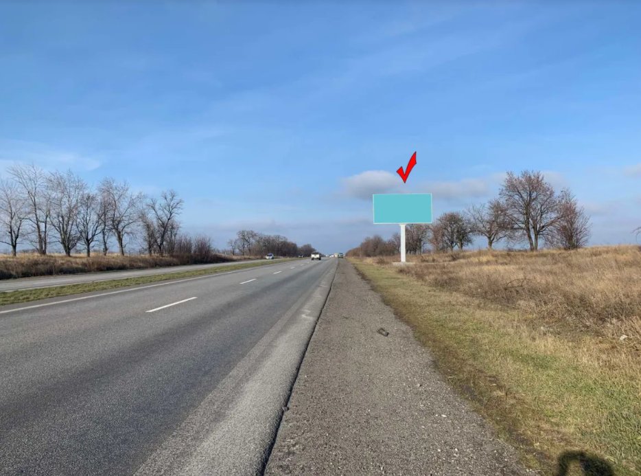 `Билборд №234279 в городе Днепр трасса (Днепропетровская область), размещение наружной рекламы, IDMedia-аренда по самым низким ценам!`