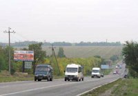 Білборд №66107 в місті Ізюм (Харківська область), розміщення зовнішнішньої реклами, IDMedia-оренда найнижчі ціни!