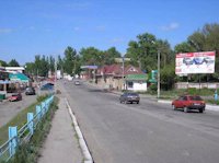 Білборд №66136 в місті Ізюм (Харківська область), розміщення зовнішнішньої реклами, IDMedia-оренда найнижчі ціни!